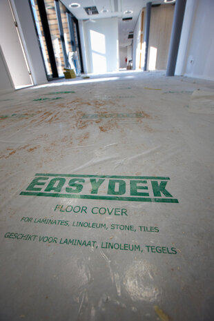 Floor Cover, afdekfolie voor laminaat 60 cm x 60 mtr x 100 mu