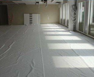 Multi Cover Standard, zelfklevende afdekfolie voor vloeren en trappen 100 cm x 25 mtr 