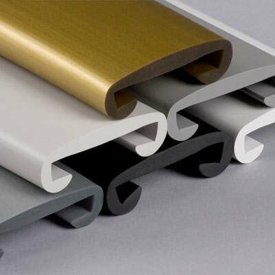 PVC Trapleuningprofiel voor vlakke leuning F308-020 goud