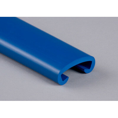 PVC Trapleuningprofiel voor vlakke leuning klassiek F408-509 enzianblauw