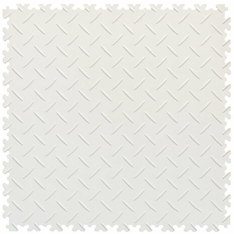 Witte pvc kliktegels