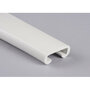 PVC Trapleuningprofiel voor vlakke leuning F308-008 signaalwit