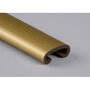 PVC Trapleuningprofiel voor vlakke leuning F358-020 goud