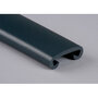 PVC Trapleuningprofiel voor vlakke leuning klassiek F408-002 antraciet