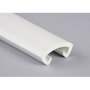 PVC Trapleuningprofiel voor vlakke leuning modern C408-008 signaalwit